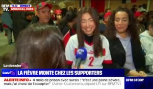 À Mantes-la-Jolie, les supporters du Maroc se préparent pour le match contre la France