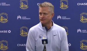 Warriors - Kerr : ''Le moral de Curry est bon''