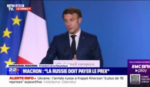Emmanuel Macron sur le "Qatargate": "Il ne faut pas simplement jeter une espèce de soupçon généralisé sur tout le monde"