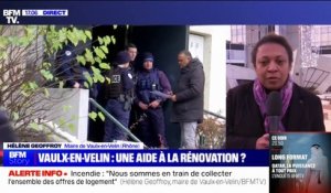 Incendie mortel à Vaulx-en-Velin: "Personne ne se trouvera sans solution", assure Hélène Geoffroy, maire de la commune