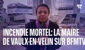 Incendie mortel à Vaulx-en-Velin: l'interview intégrale d'Hélène Geoffroy, maire de la ville, sur BFMTV