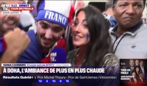 Finale France - Argentine: les supporters français sont en route dans le métro de Doha pour assister à la finale