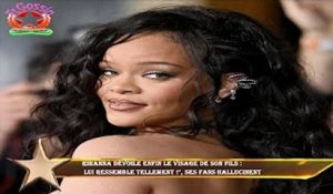Rihanna dévoile enfin le visage de son fils :  lui ressemble tellement !", ses fans hallucinent