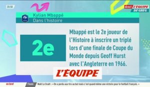 Les chiffres de Mbappé en finale - Foot - CM 2022 - Bleus