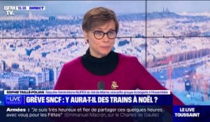 Le préavis de grève à la SNCF "peut impacter les Français qui souhaitent se déplacer pour Noël", concède Sophie Taillé-Polian