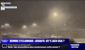 Froid glacial, neige, vents violents: une "bombe cyclonique" touche les États-Unis