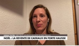 Sarah Tayeb : «La première motivation, c’est de revendre des cadeaux pour faire des économies et pour financer Noël»