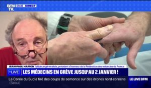 Grève des médecins: "Le gouvernement a la volonté de laisser pourrir la situation", estime Jean-Paul Hamon