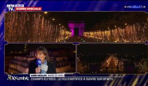 Feu d'artifice des Champs-Élysées: "Le fil conducteur est de se retrouver", affirme Anne Hidalgo