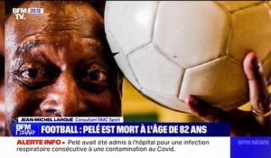 "C'est une grande partie de ma jeunesse qui s'en va": Jean-Michel Larqué réagit à la disparition de Pelé