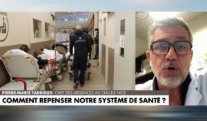 Pierre-Marie Tardieux, chef des urgences au CHU de Nice : «le problème, c’est que vous voyez un médecin pour 25 euros et que vous vous faites faire les ongles pour 30 euros»