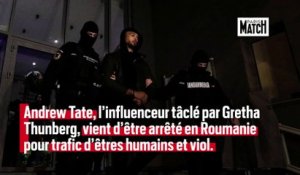 Andrew Tate, «roi des misogynes» et nouvel ennemi de Greta Thunberg, arrêté en Roumanie
