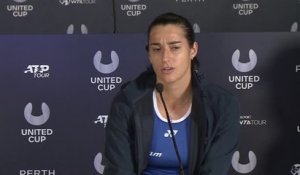 United Cup - Garcia : ''Continuer sur ma lancée''