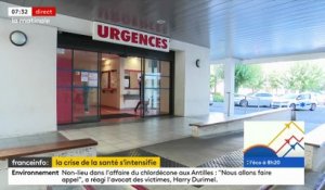 Le président Emmanuel Macron dévoile aujourd'hui dans un hôpital de l'Essonne un plan de "refondation" du système de santé - VIDEO