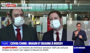 Clément Beaune détaille le dispositif imposé aux voyageurs en provenance de Chine