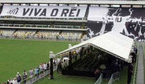 Décès de Pelé - Infantino présent au stade Vila Belmiro
