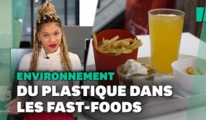 Le plastique arrive en force dans les fast-foods, et pour une fois c’est pour la planète