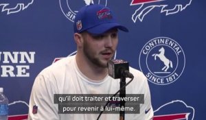 Arrêt cardiaque de Hamlin - Le quarterback des Bills ému en conférence de presse