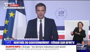 Énergie: Olivier Véran affirme que les derniers indicateurs sont "plutôt rassurants"