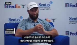 PGA Tour - Rahm : "Je me suis davantage inspiré de Mbappé"