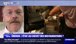 Jean Terlon, représentant des restaurateurs: "Quelle est la différence entre les boulangers et la restauration?"