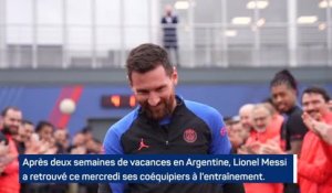 PSG - Une haie d’honneur pour accueillir Messi