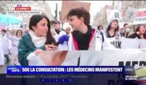 "Le système est au bord de l'implosion": l'alerte de ce médecin du Gard lors de la manifestation des médecins généralistes à Paris