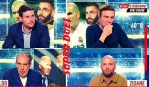 Un débat acharné entre analystes dans le cas de Zinedine Zidane, Didier Deschamps et Benzema