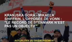 Kranjska Gora - Mikaela Shiffrin, l'opposé de Vonn: "Le record de Stenmark n'est pas un but"