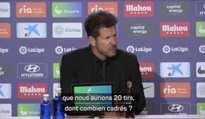 Atlético de Madrid - Simeone : "C’est le match que je voulais jouer"