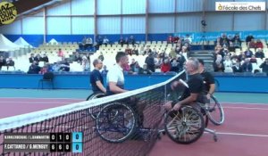 CNGT - Handi Haz Master Tour  - Hazebrouck 2023 - Frédéric Cattaneo et Gaëtan Menguy vainqueurs en tennis fauteuil : "C'était l'objectif mais restons humble !"