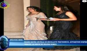 Salma Hayek dévoile un décolleté vertigineux, apparition surprise  Gracie, la soeur de Selena Gomez