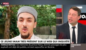 Questions autour d'un jeune imam français, très présent sur le web, pour qui une femme doit demander l'autorisation à son mari pour sortir - Regardez