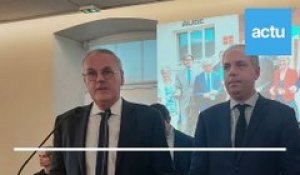 Le préfet de l'Orne et le président du Département ont présenté leurs vœux 2023 conjointement