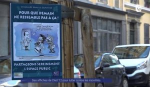 Reportage - Des affiches de Cled'12 pour lutter contre les incivilités