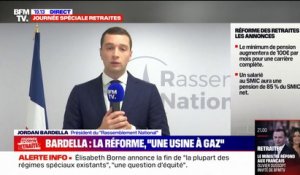 Jordan Bardella: "On sait désormais que Les Républicains sont membres de la majorité d'Emmanuel Macron"