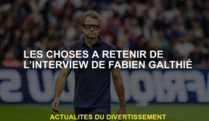 Choses à retenir de l'interview de Fabien Galkié