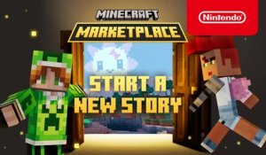 Start a new Minecraft story with Minecraft Marketplace on Nintendo Switch!