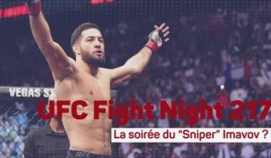 UFC Fight Night 217 - La soirée du “Sniper” Imavov ?