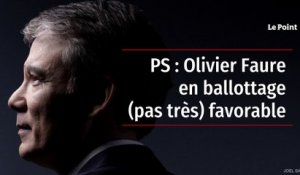 PS : Olivier Faure en ballottage (pas très) favorable