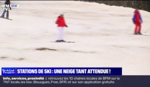 À la station de ski de La Clusaz, le retour de la neige est très attendu