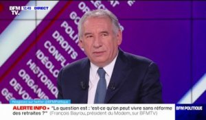 François Bayrou, président du Modem, sur l'uniforme à l'école: "Ce qui est insupportable est la tyrannie des marques"