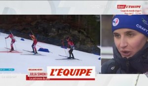 Simon : « J'avais déjà mon plan dans ma tête » - Biathlon - CM (F)