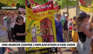 Soissons : une marche organisée contre la construction d'une usine polluante