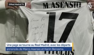 Real Madrid - Asensio et Benzema célébrés par le Real Madrid