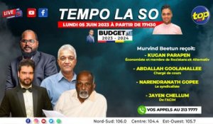 Tempo la So : Murvind Beetun reçoit Kugan Parapen, Abdallah Goolamallee, Narendranath Gopee, et Jayen Chellum_0
