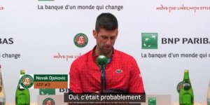 Roland-Garros - Djokovic : "Le tie-break du deuxième ? Probablement le tournant du match"