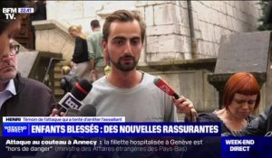Annecy: Henri, "le héros au sac à dos"