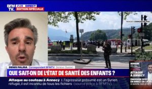 Attaque au couteau à Annecy: un des enfants poignardés hospitalisé à Genève