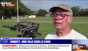 "Il a essayé de me poignarder": blessé par l'assaillant à Annecy, Youssouf raconte la scène du drame